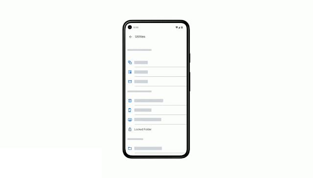 سيتمكن مستخدمي هواتف اندرويد الرائدة من تفعيل ميزة المجلد الآمن Locked Folder في تطبيق صور قوقل