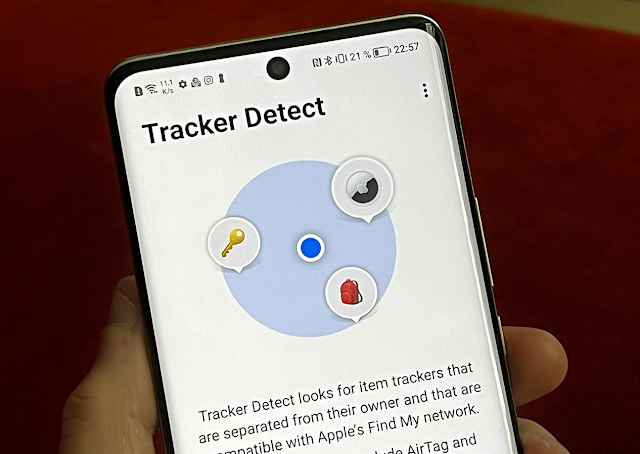 طبيق Tracker Detect من آبل لمساعدة مستخدمي اندرويد في العثور على AirTag أو أدوات التعقب التي تدعم Find My