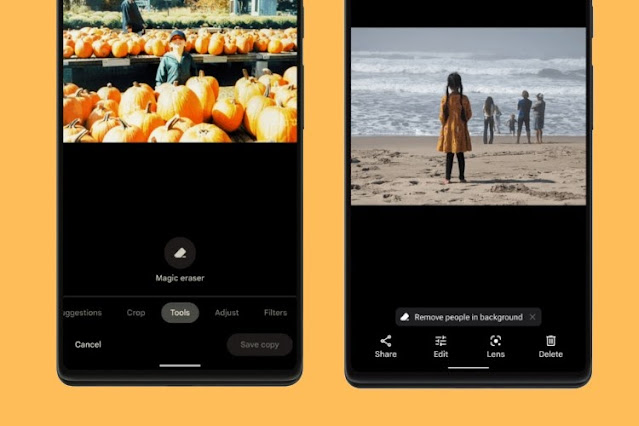 أداة Magic Eraser الذكية من قوقل بات يمكنها تغيير ألوان الاشياء في الصور