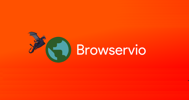 Browservio متصفح سريع يعتمد على WebView مع مانع إعلانات مدمج في اندرويد