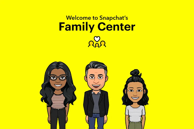 Family Center ميزة سناب شات الجديدة للرقابة الأبوية