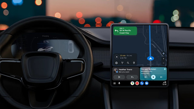 بدأت واجهة مستخدم Android Auto الجديدة تظهر كإصدار تجريبي عام