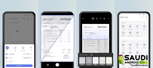 Cam Scanner محرر PDF وماسح ضوئي متعدد الإمكانات على اندرويد