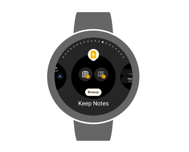 يحصل تطبيق Keep على Wear OS على موجز ملاحظات بمعاينات نصية أطول