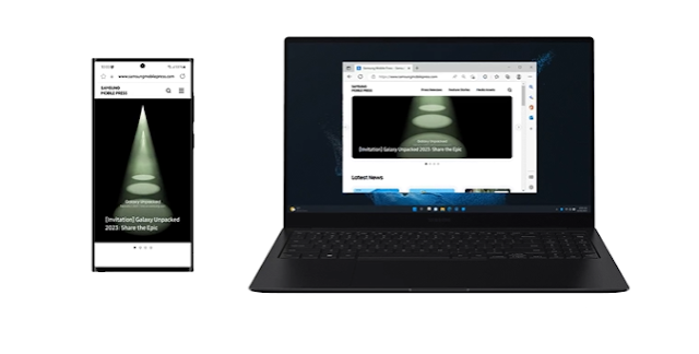 تتيح لك سامسونج الآن تصفح مواقع الويب من هاتفك على أجهزة الكمبيوتر