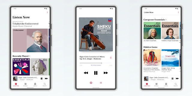 آبل تطلق تطبيق Apple Music Classical على اندرويد قبل إصداره على ماك وآيباد