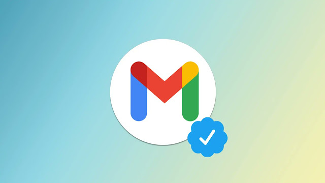 يبدأ Gmail في عرض شارة التحقق الزرقاء