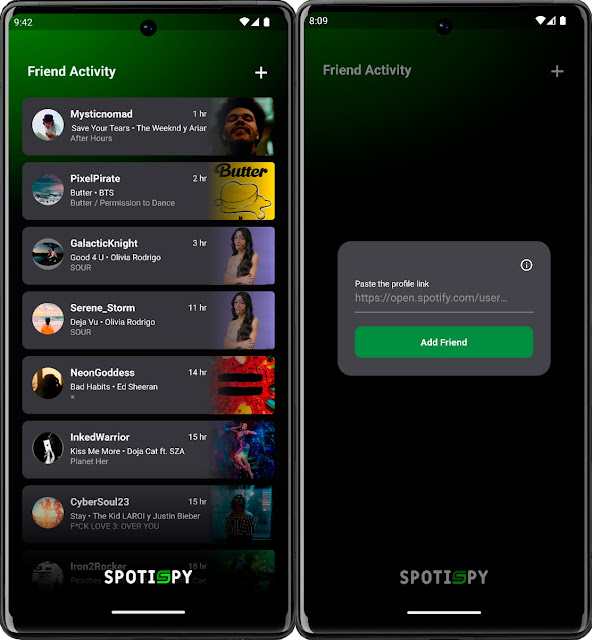 نظرة على تطبيق Spotispy لتفحص ما يستمع أصدقائك إليه في سبوتيفاي Spotify