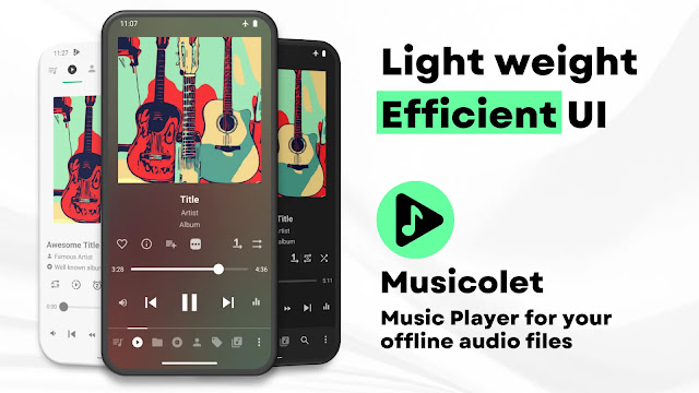 نظرة على تطبيق Musicolet Music Player مشغل موسيقى يقدم كل الميزات التي تحتاجها